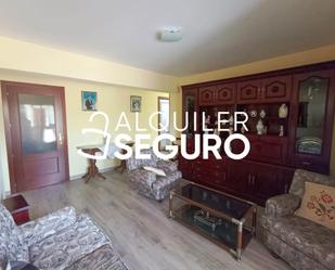 Sala d'estar de Pis de lloguer en  Madrid Capital amb Traster i Moblat
