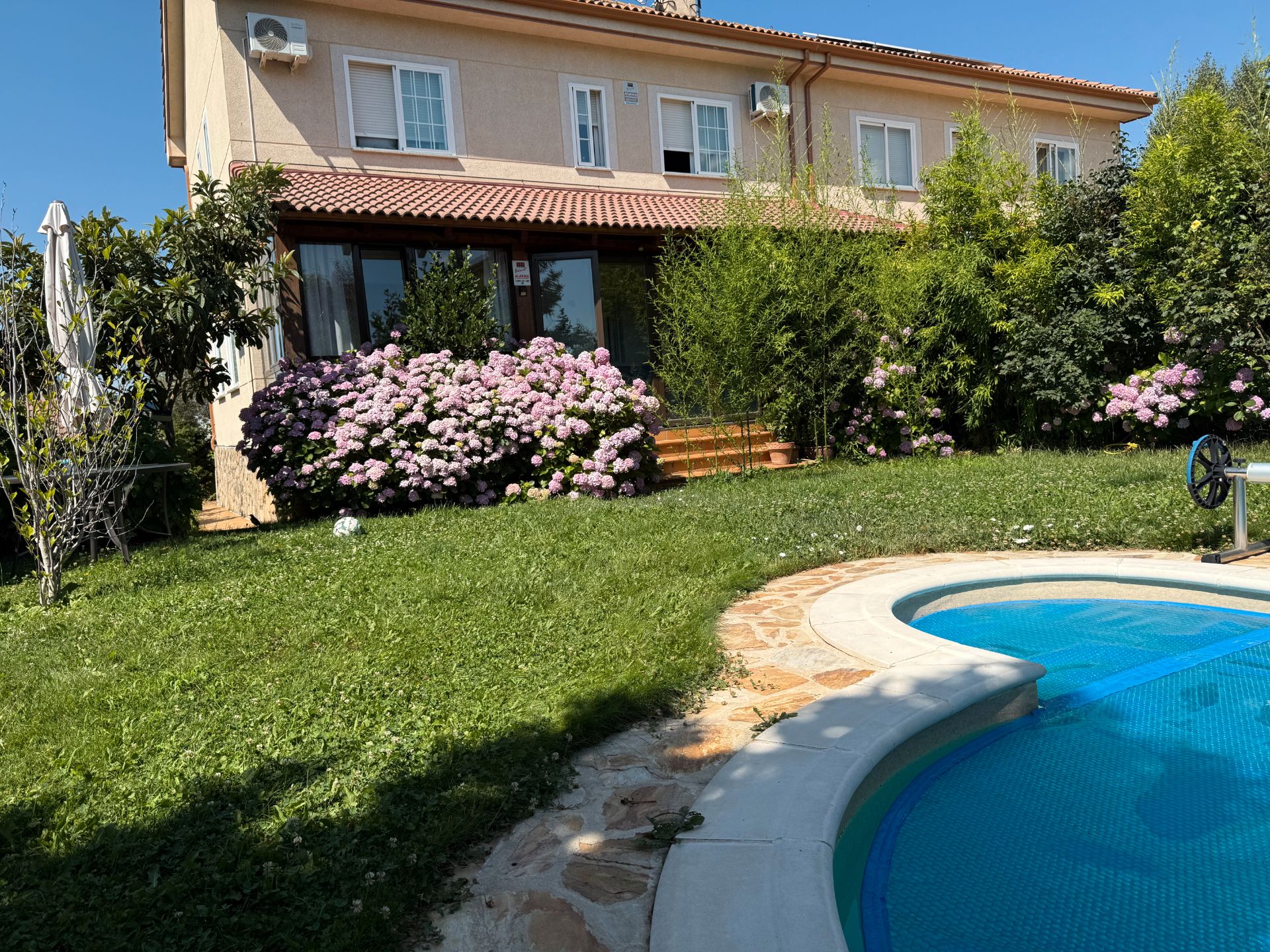 Jardín de Casa o chalet en venta en Moralzarzal con Aire acondicionado, Calefacción y Jardín privado