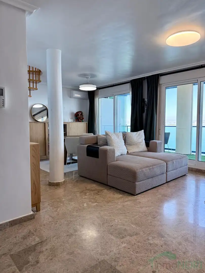 Wohnzimmer von Dachboden zum Verkauf in La Manga del Mar Menor mit Terrasse, Möbliert und Gemeinschaftspool