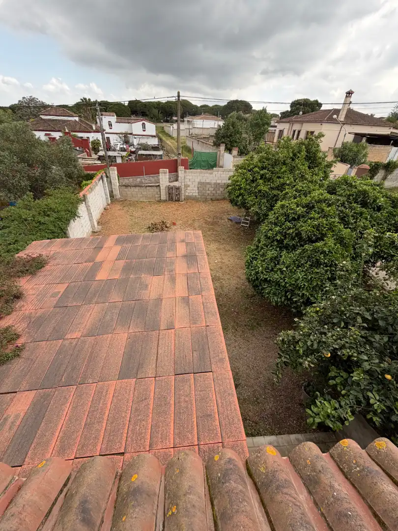 Jardí de Casa o xalet en venda en Chiclana de la Frontera amb Calefacció, Jardí privat i Terrassa