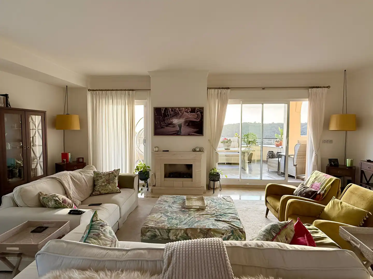 Sala de estar de Ático en venta en San Roque con Aire acondicionado, Terraza y Trastero