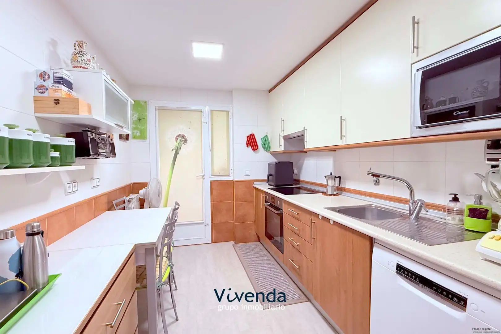 Küche von Wohnung zum Verkauf in Arroyomolinos (Madrid) mit Klimaanlage, Heizung und Abstellraum