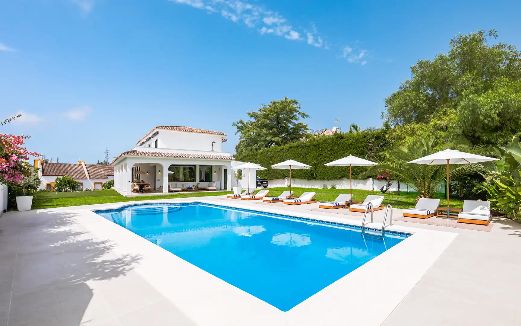 Jardín de Casa o chalet en venta en Marbella con Aire acondicionado, Jardín privado y Terraza
