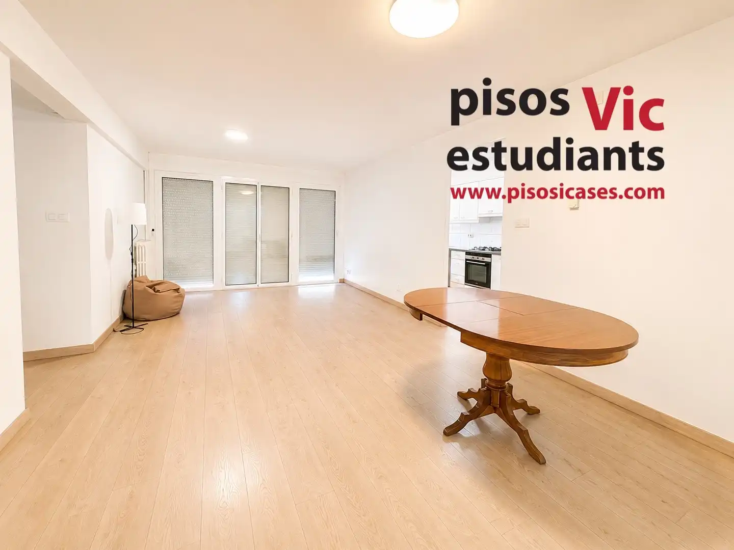 Sala de estar de Piso de alquiler en Vic con Calefacción, Amueblado y Horno