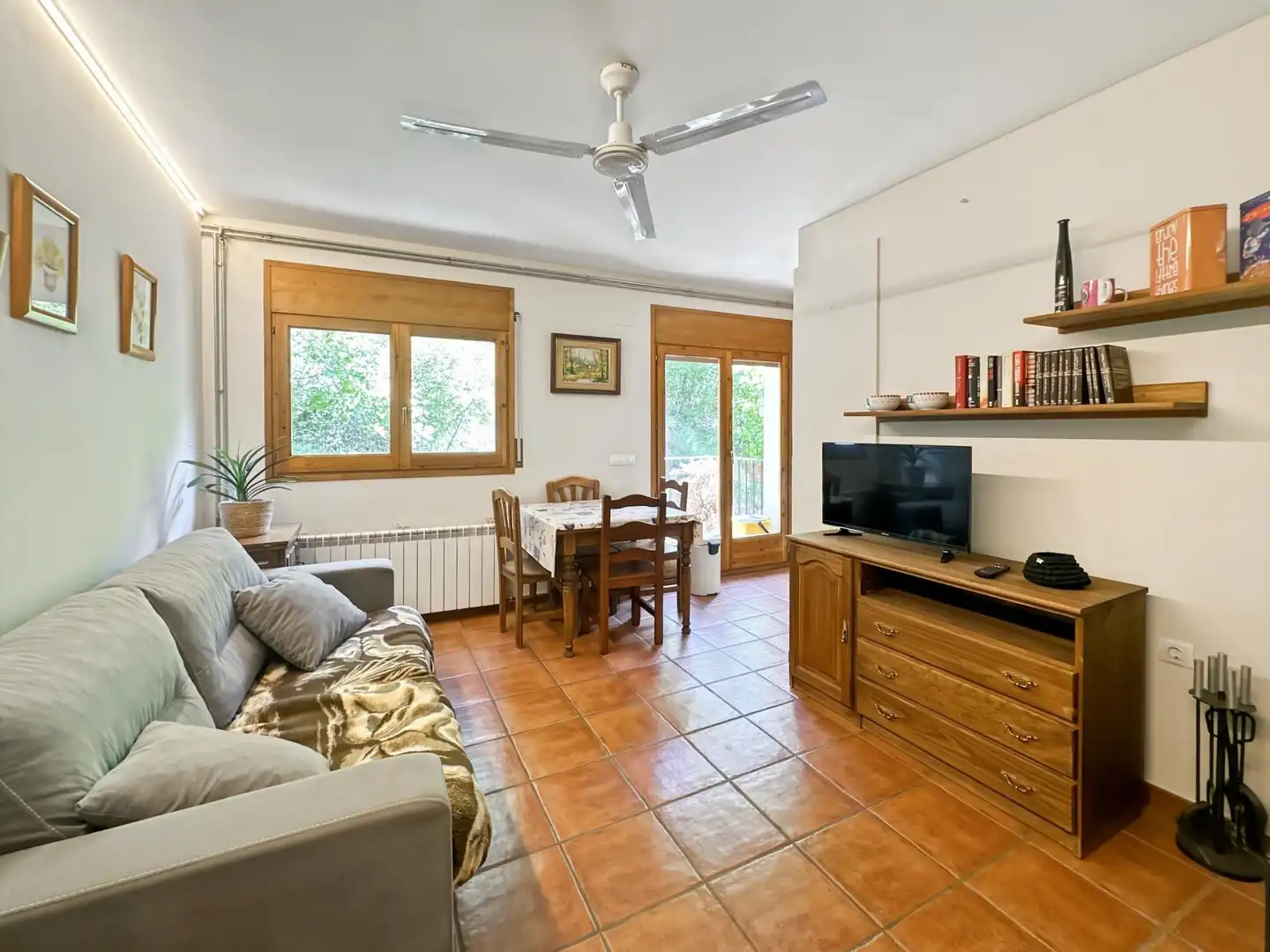 Sala de estar de Piso de alquiler en Guardiola de Berguedà