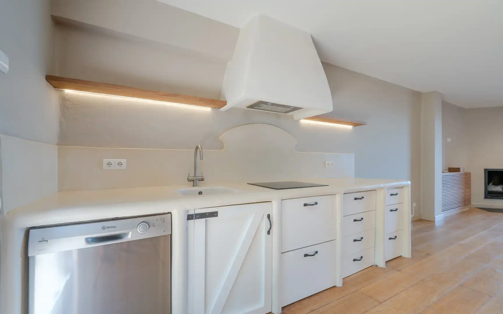 Cocina de Casa o chalet de alquiler en Begur con Aire acondicionado, Calefacción y Jardín privado