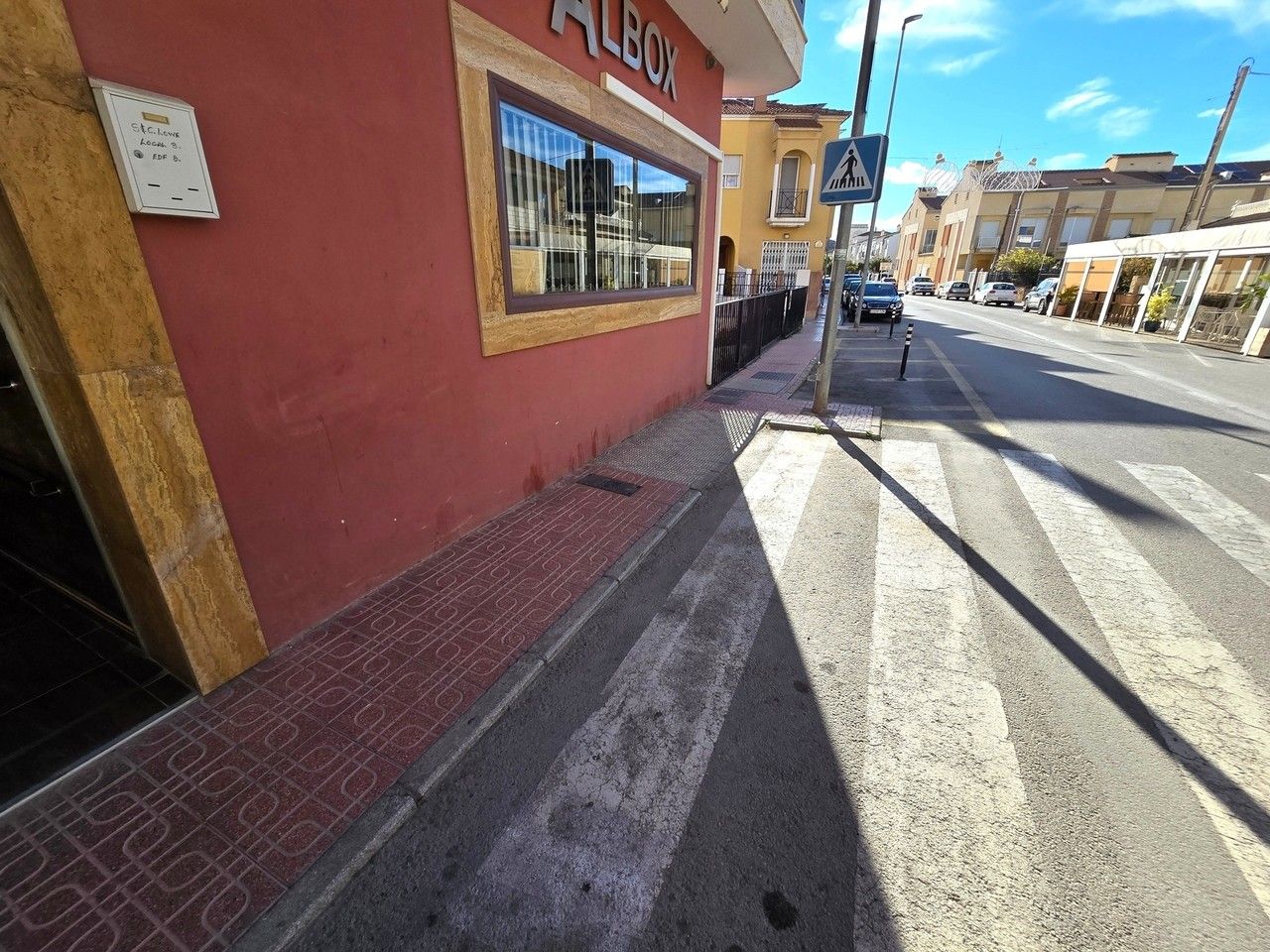 Exterior view of Premises for sale in Albox  with Air Conditioner