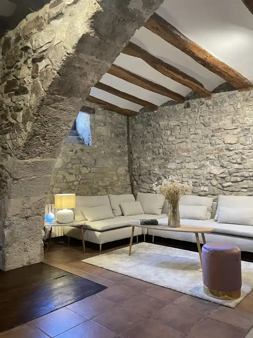 Sala d'estar de Casa o xalet en venda en La Torre de Claramunt amb Balcó
