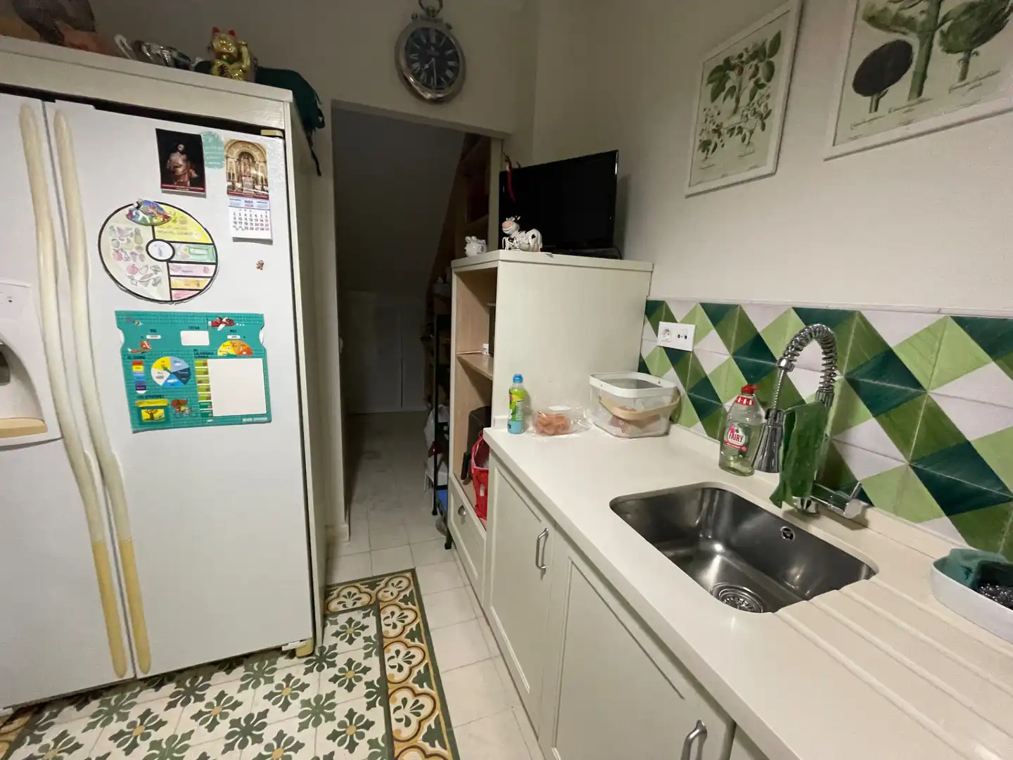 Cuina de Casa adosada en venda en Coria del Río amb Aire condicionat, Calefacció i Terrassa