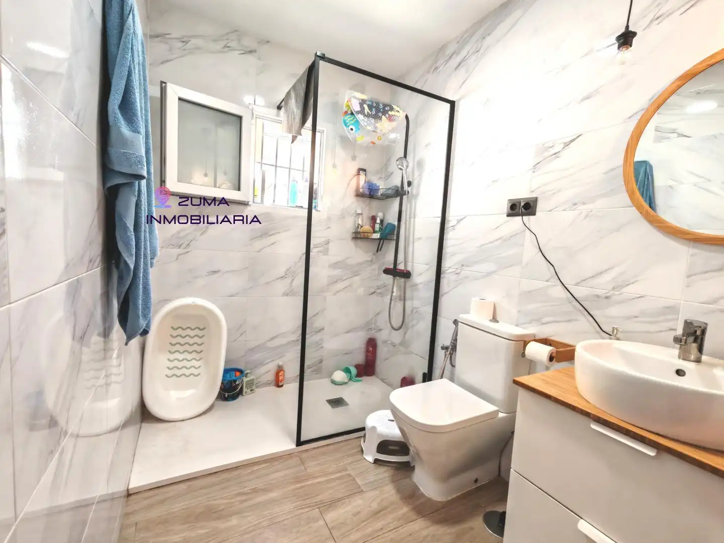 Bathroom of Detached homes for sale in Málaga  with Air Conditioner and Heating