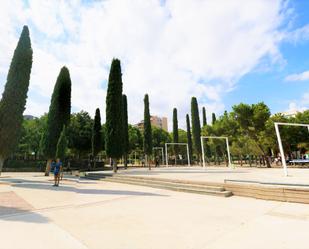 Exterior view of Flat for sale in  Barcelona Capital  with Parquet flooring, Oven and Balcony