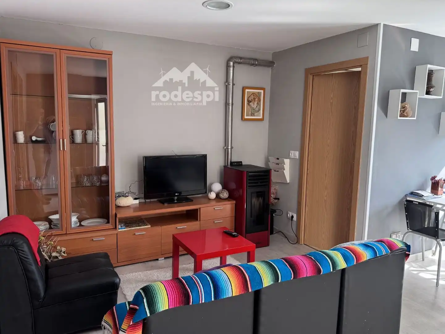 Living room of Houses for sale in Montederramo  with Heating, Storage room and Furnished
