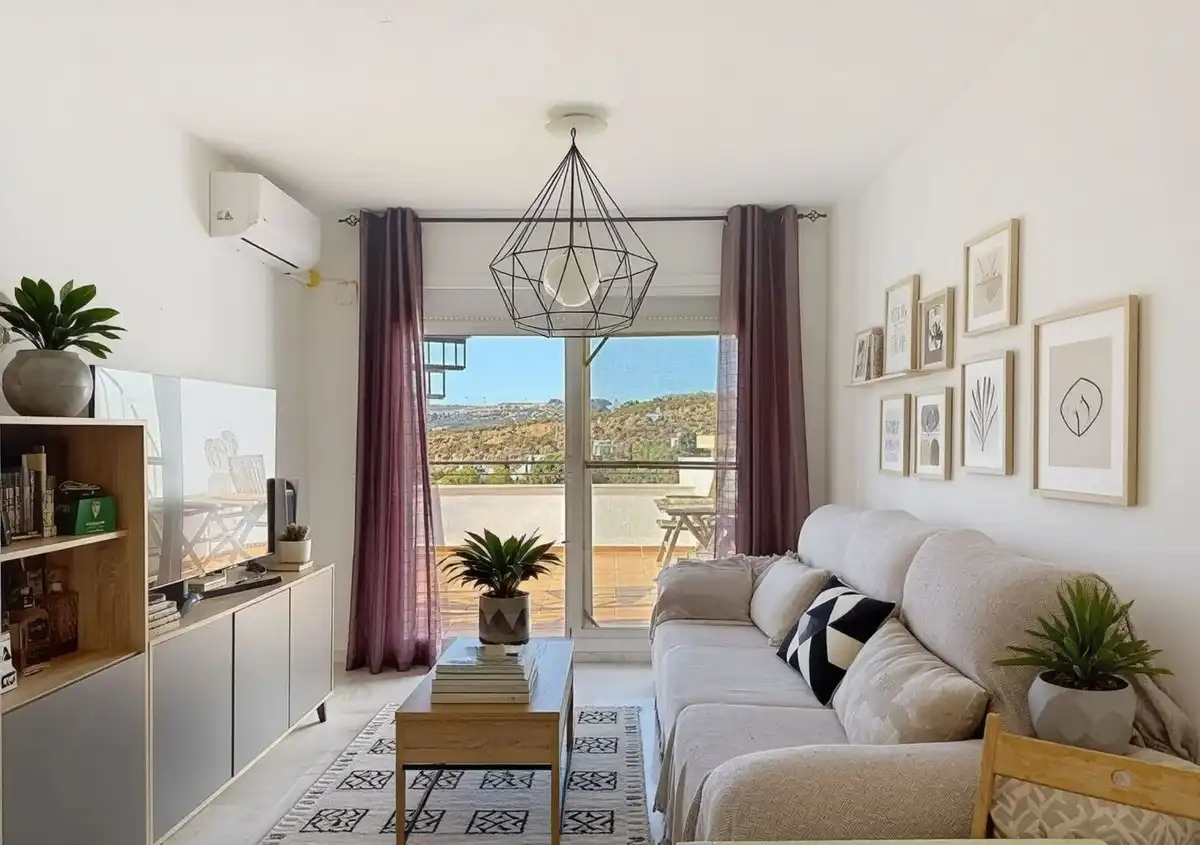 Living room of Attic for sale in Casares  with Terrace
