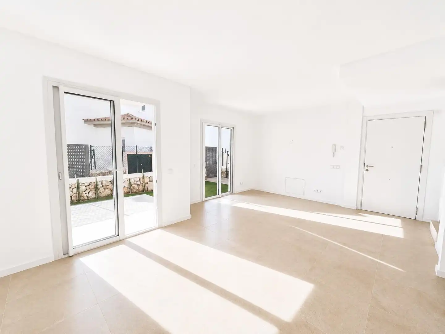 Sala de estar de Casa o chalet en venta en Campos con Aire acondicionado, Calefacción y Jardín privado