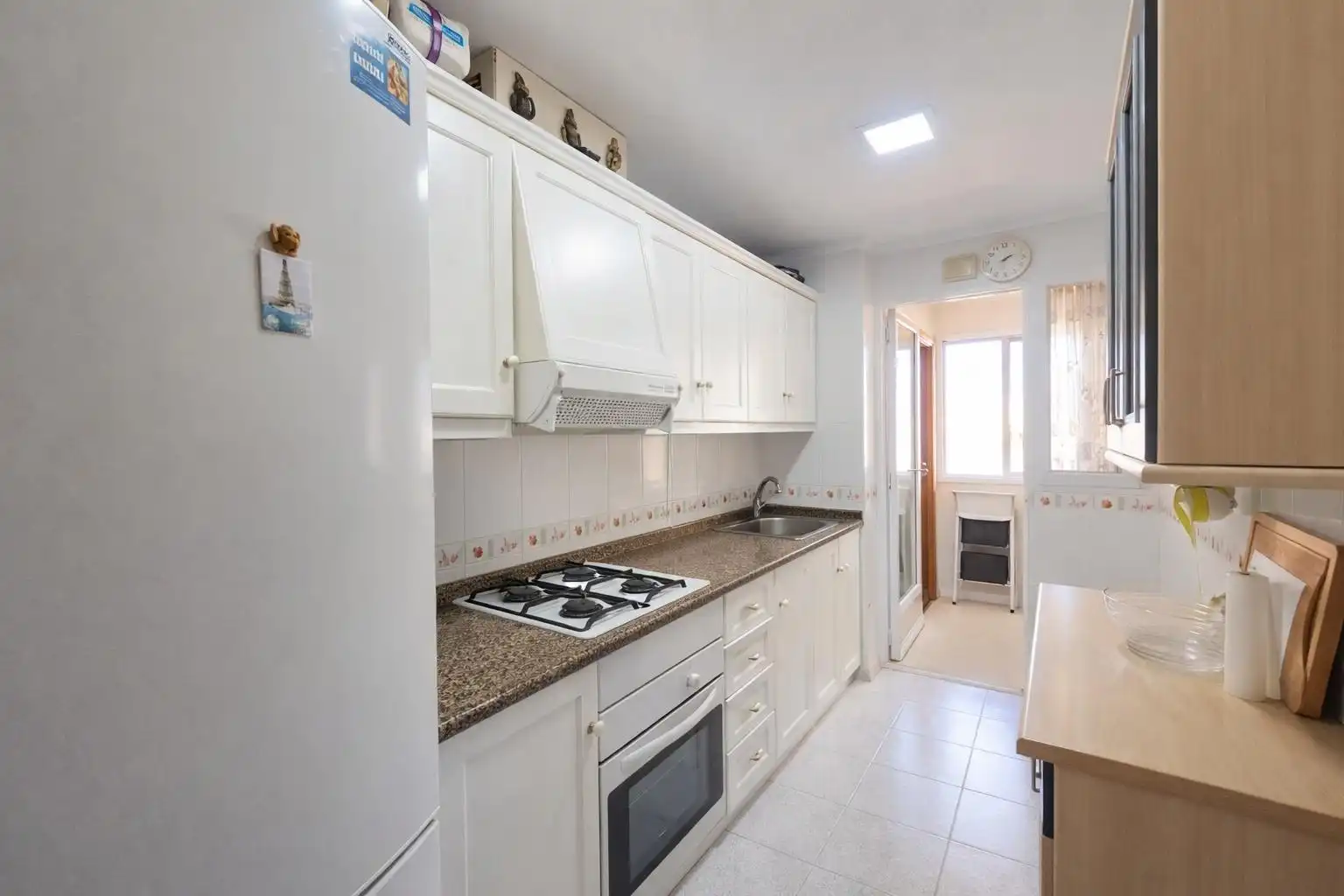 Cocina de Apartamento en venta en Elche / Elx con Trastero y Balcón
