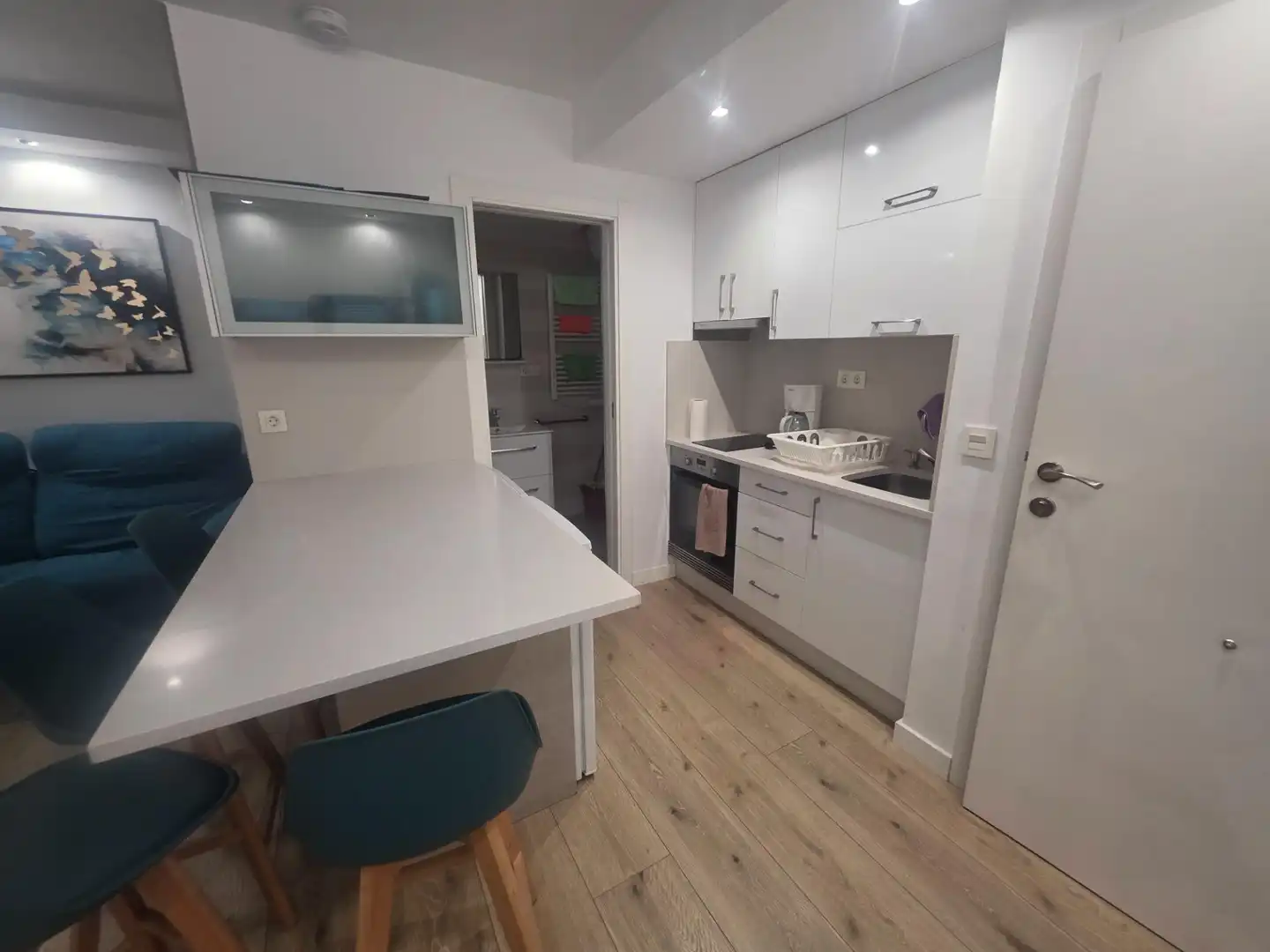 Cocina de Estudio de alquiler en Ensanche - Sar