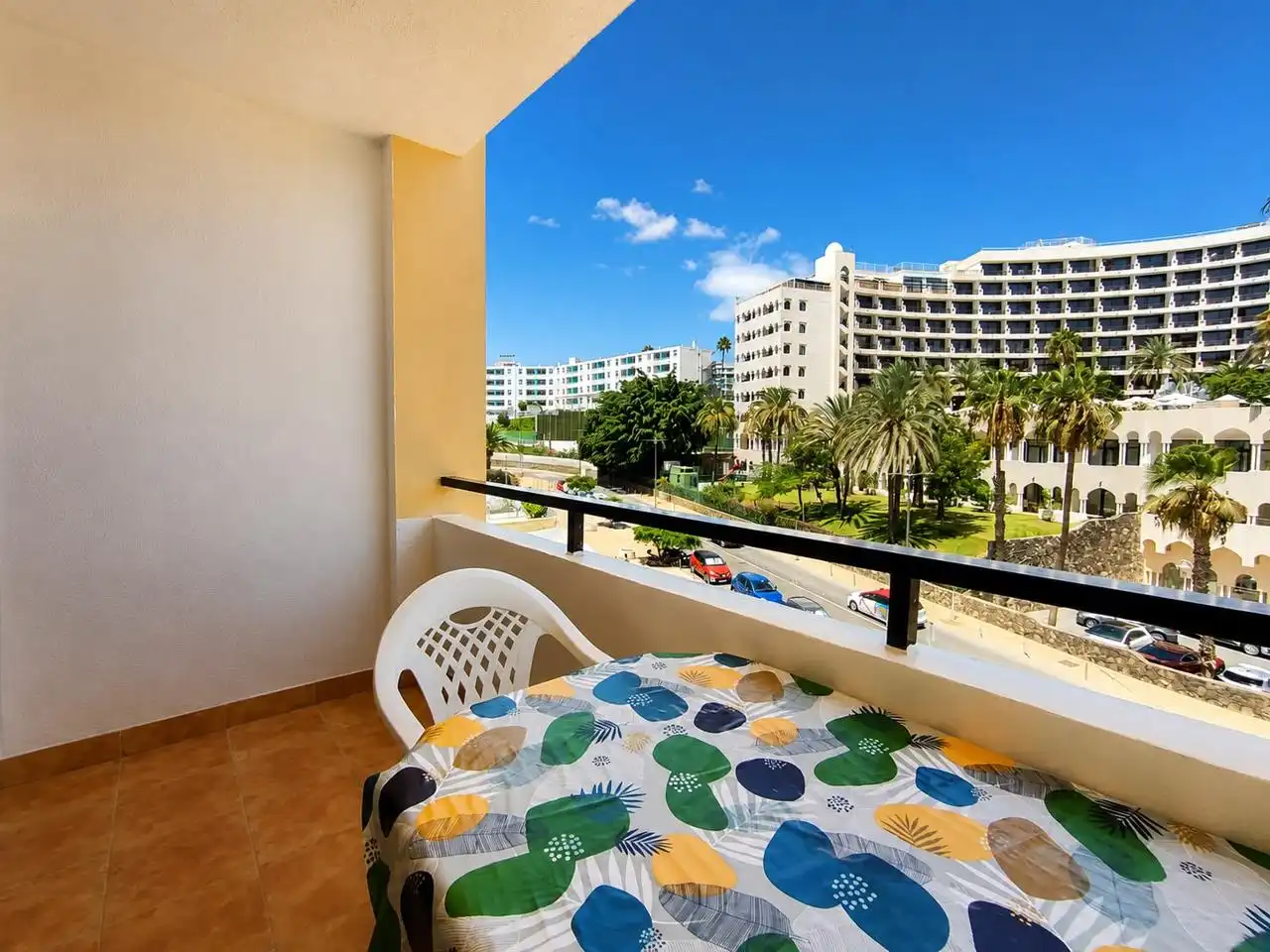 Terrassa de Apartament de lloguer en San Bartolomé de Tirajana amb Moblat, Balcó i Internet