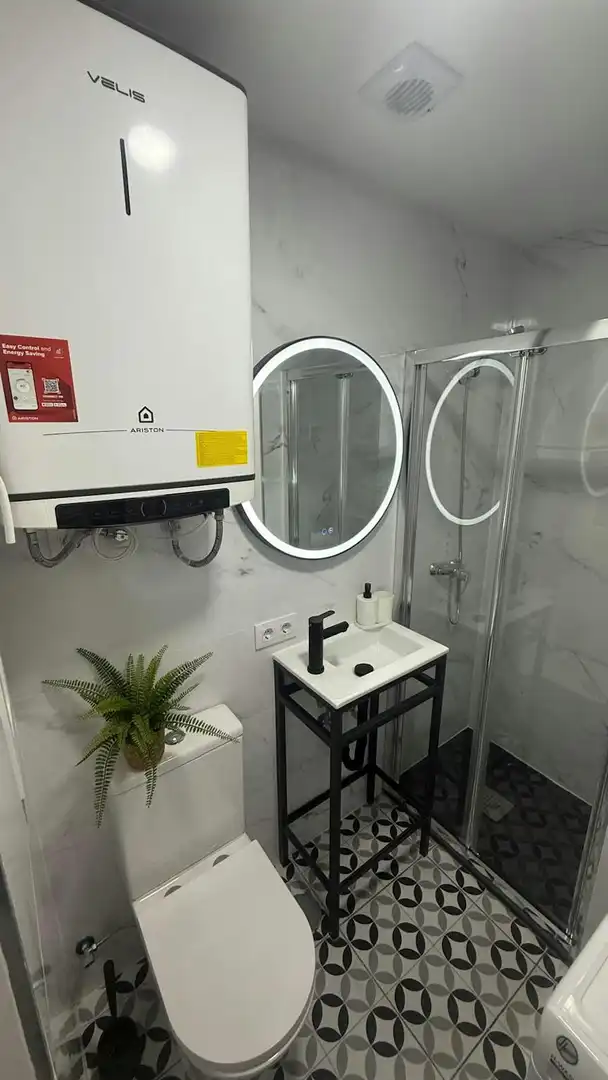 Badezimmer von Wohnung zur Miete in Villaverde