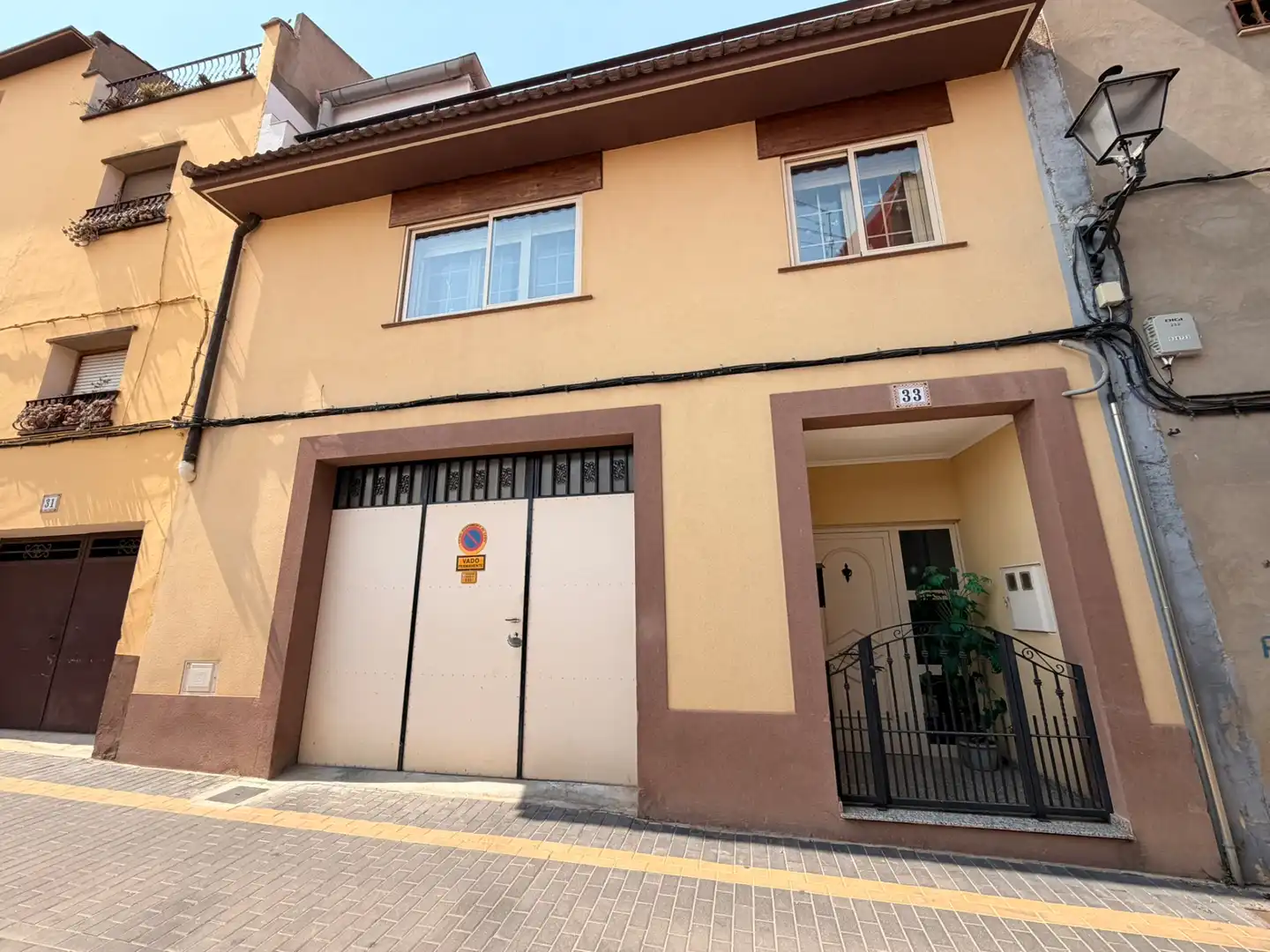Vista exterior de Casa o xalet en venda en Caspe amb Aire condicionat, Calefacció i Terrassa