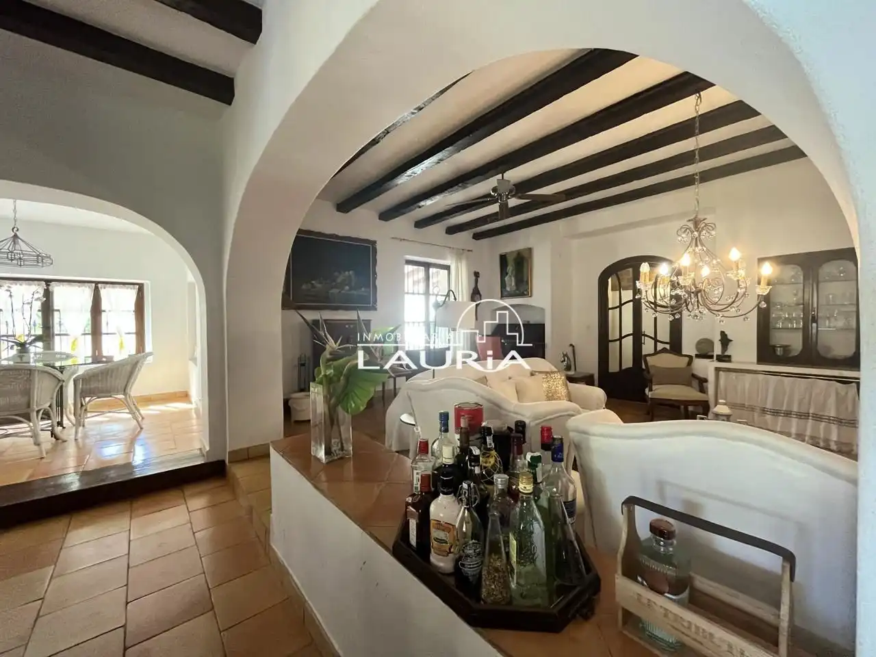 Sala de estar de Casa o chalet en venta en San Antonio de Benagéber con Aire acondicionado, Calefacción y Jardín privado