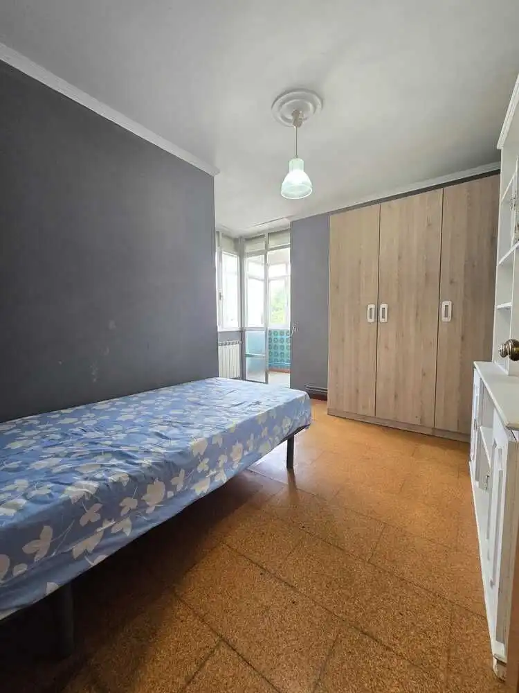 Bedroom of Flat for sale in Ferrol  with Heating, Terrace and Storage room