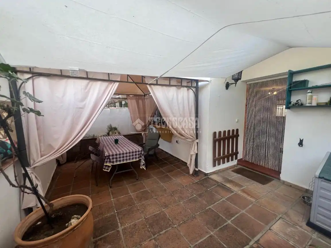 Jardín de Casa adosada en venta en San Roque