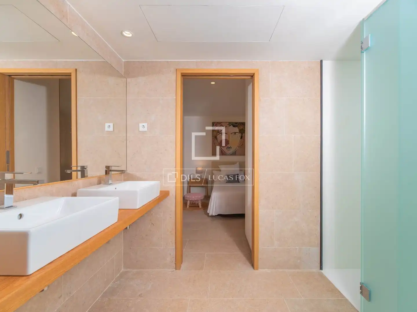 Bathroom of Houses for sale in Sant Josep de sa Talaia  with Air Conditioner, Heating and Private garden