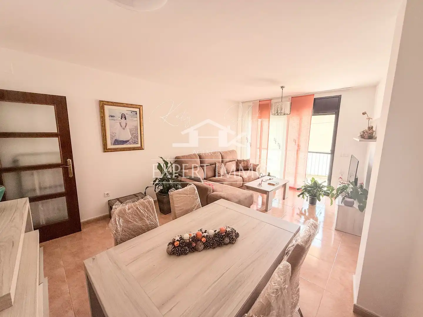 Sala de estar de Apartamento en venta en Vilajuïga con Aire acondicionado, Calefacción y Terraza