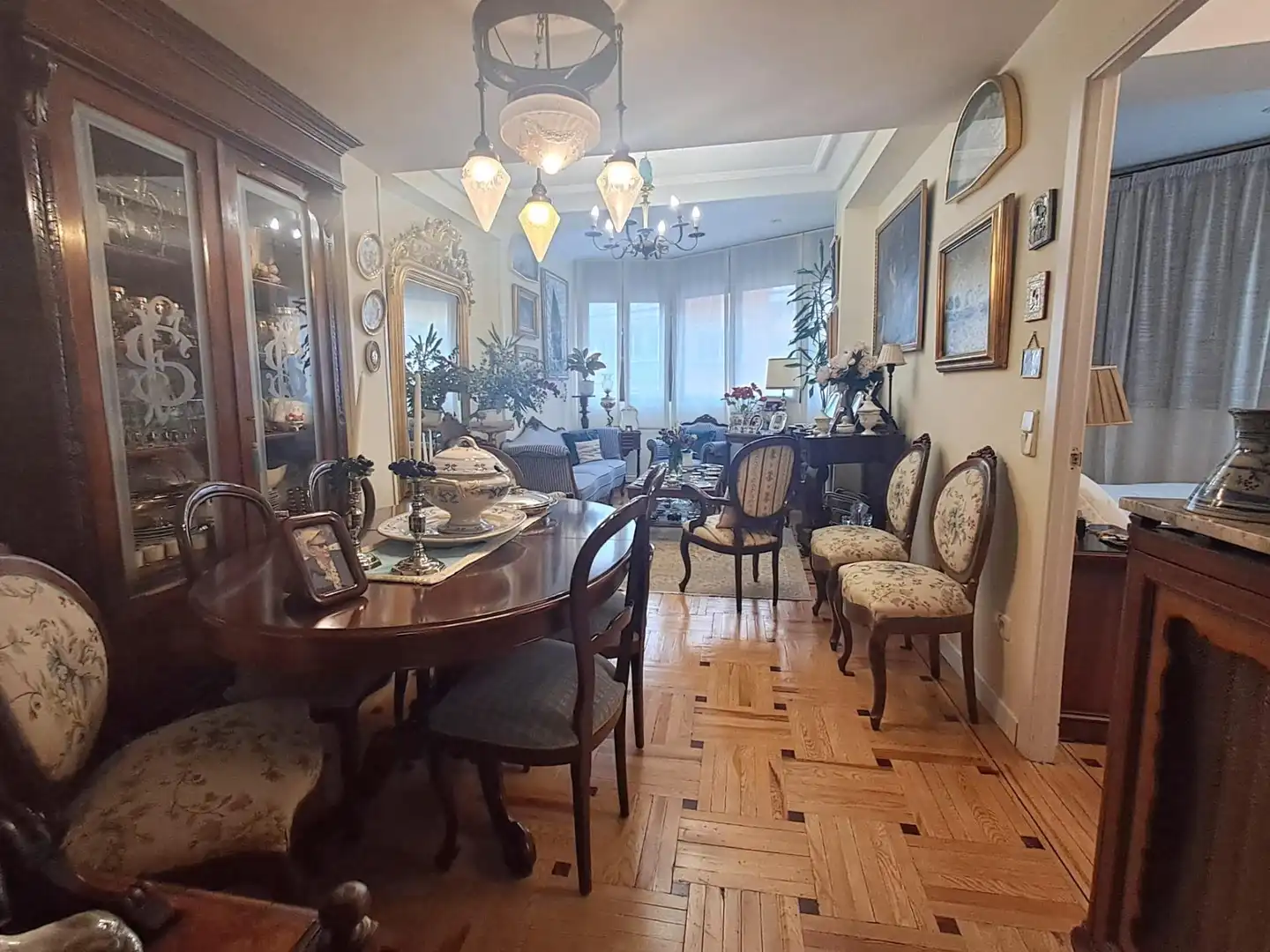 Comedor de Piso en venta en Madrid con Aire acondicionado, Terraza y Trastero