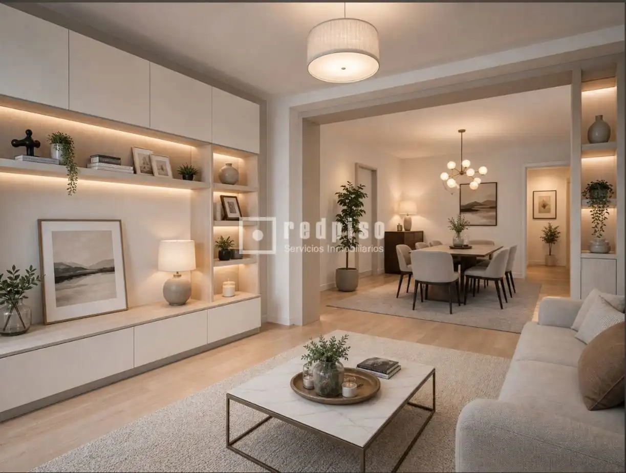 Sala de estar de Piso en venta en Madrid con Aire acondicionado, Calefacción y Parquet