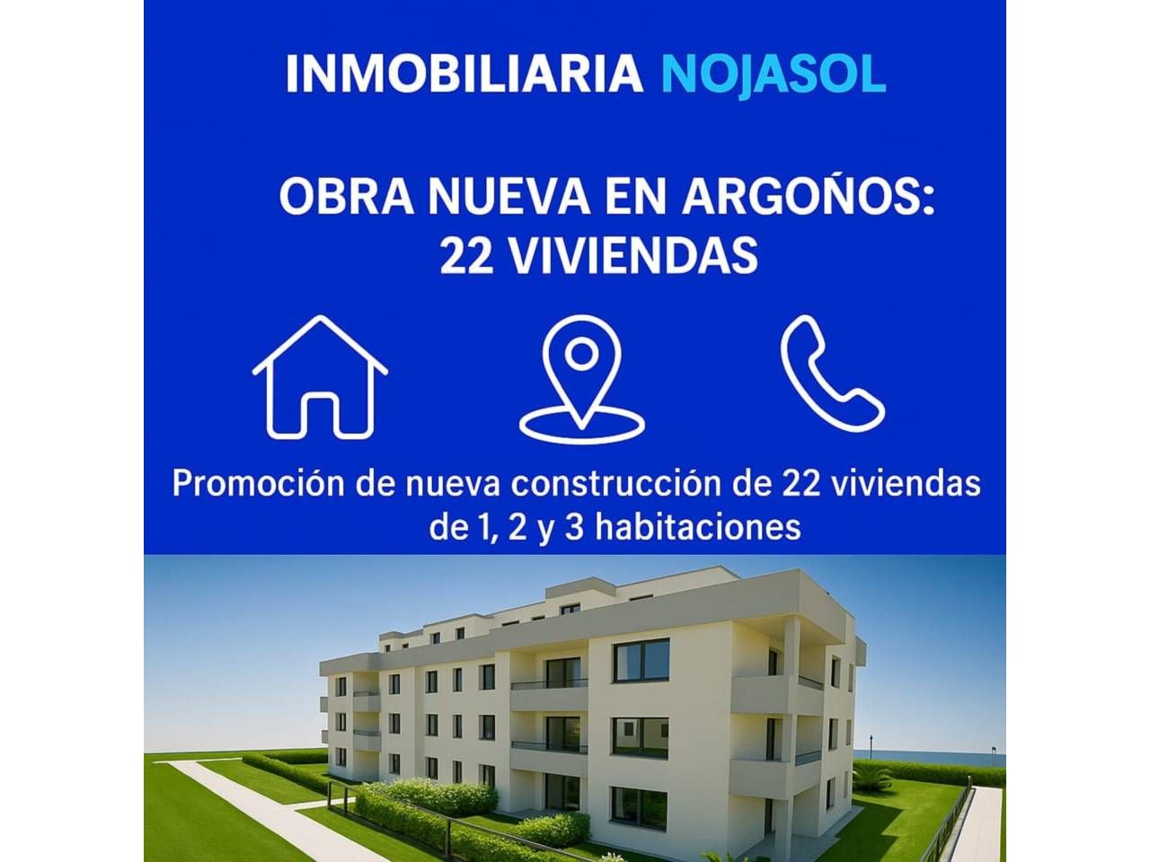 Außenansicht von Wohnungen zum verkauf in Argoños  mit Heizung, Terrasse und Gemeinschaftspool
