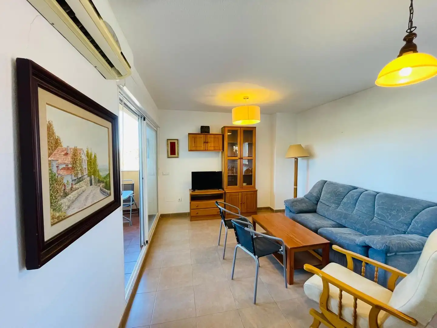 Living room of Apartments for rent in Cartagena  with Air Conditioner, Heating and Furnished