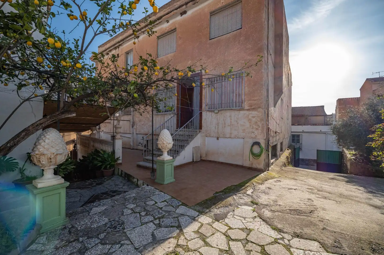 Vista exterior de Piso en venta en Órgiva con Terraza