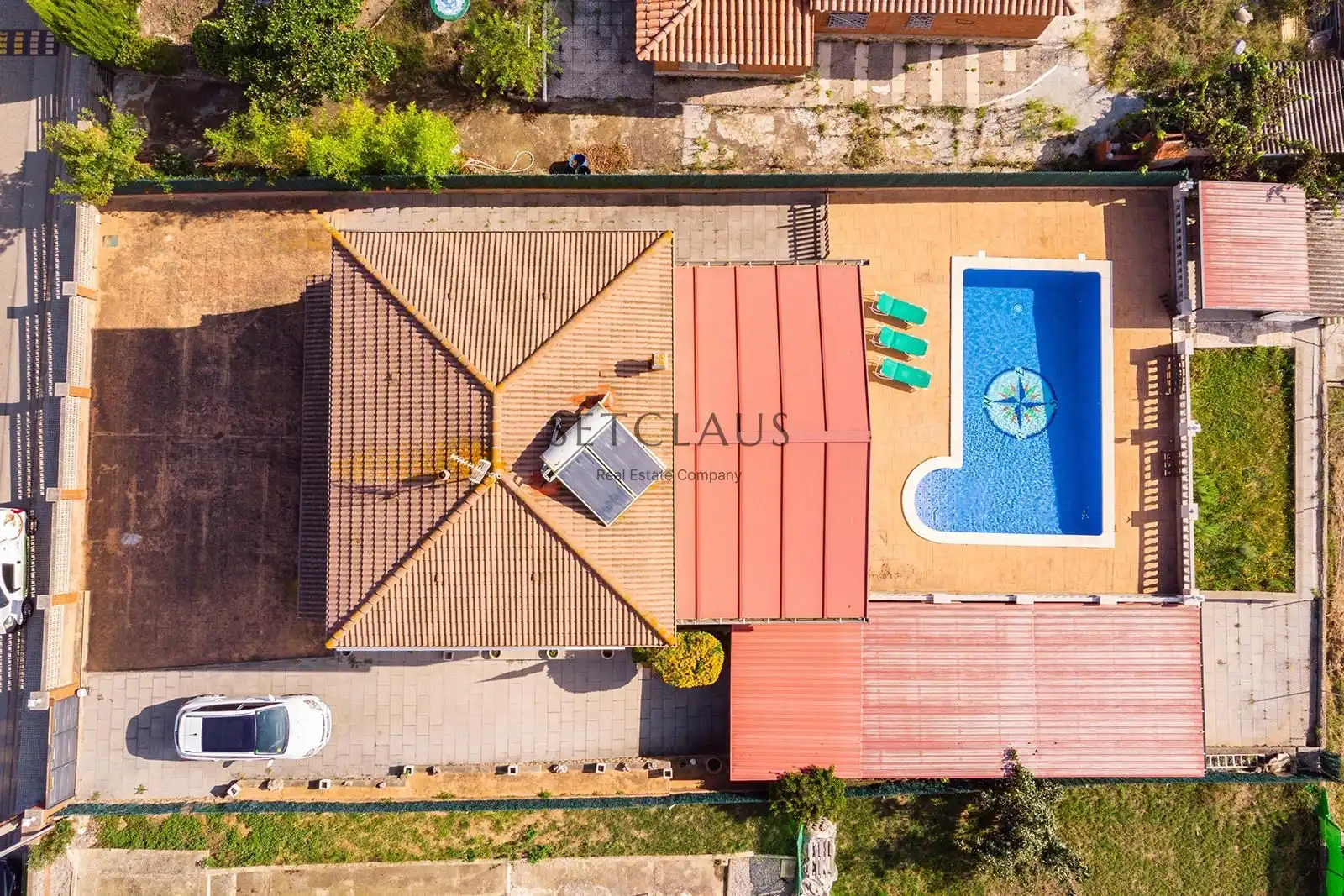 Piscina de Casa o xalet en venda en Fogars de la Selva amb Calefacció, Jardí privat i Terrassa
