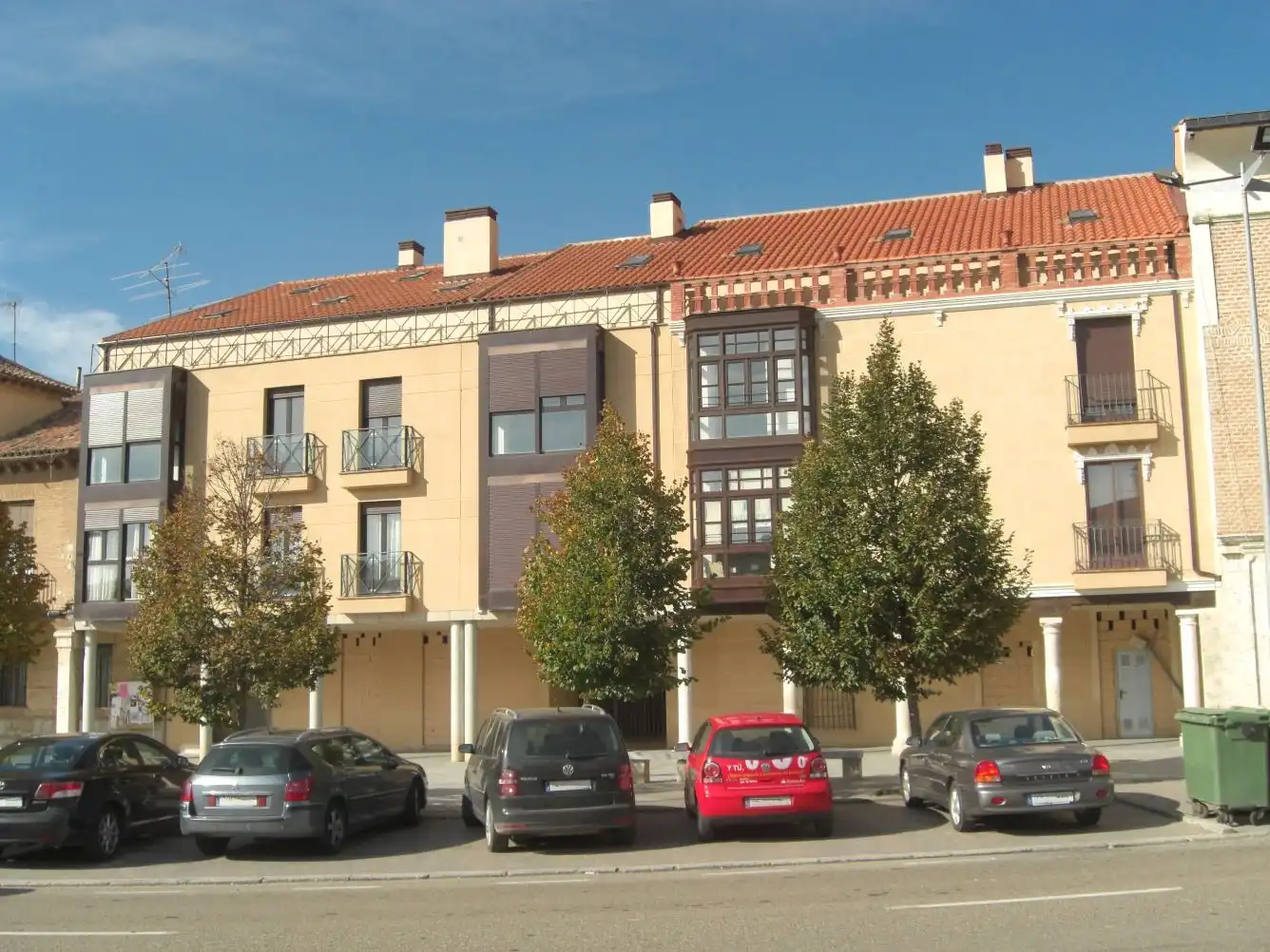Außenansicht von Maisonette zur Miete in Medina de Rioseco mit Heizung, Balkon und Haustiere erlaubt