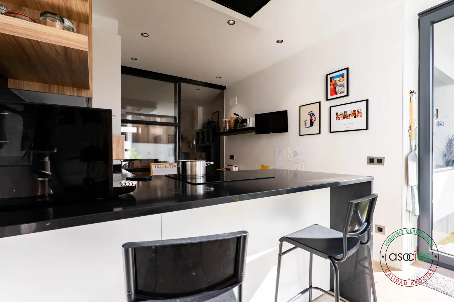 Cocina de Piso en venta en Gijón  con Calefacción, Terraza y Trastero