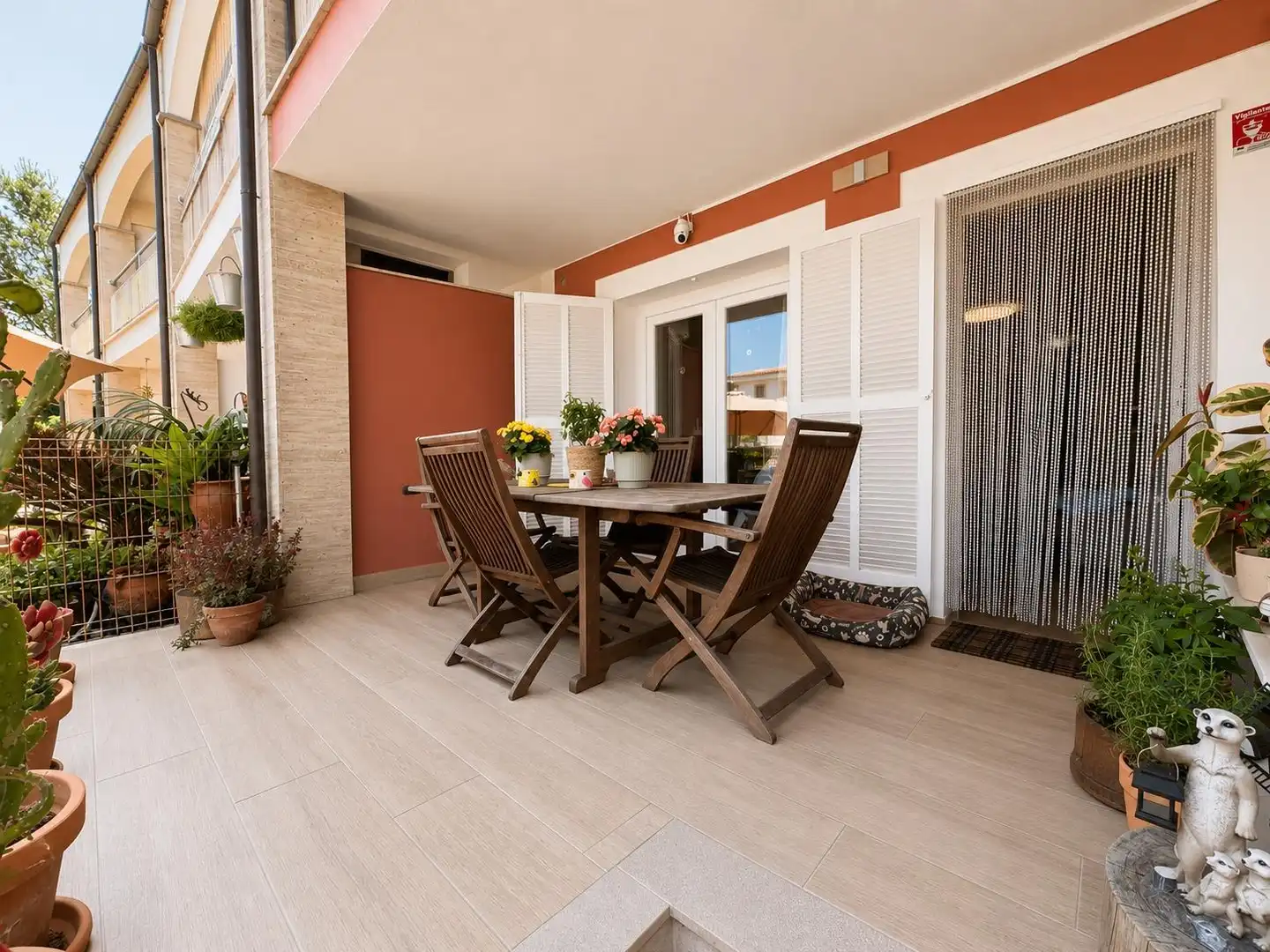 Terrassa de Casa adosada en venda en Santa Margalida amb Aire condicionat, Jardí privat i Terrassa