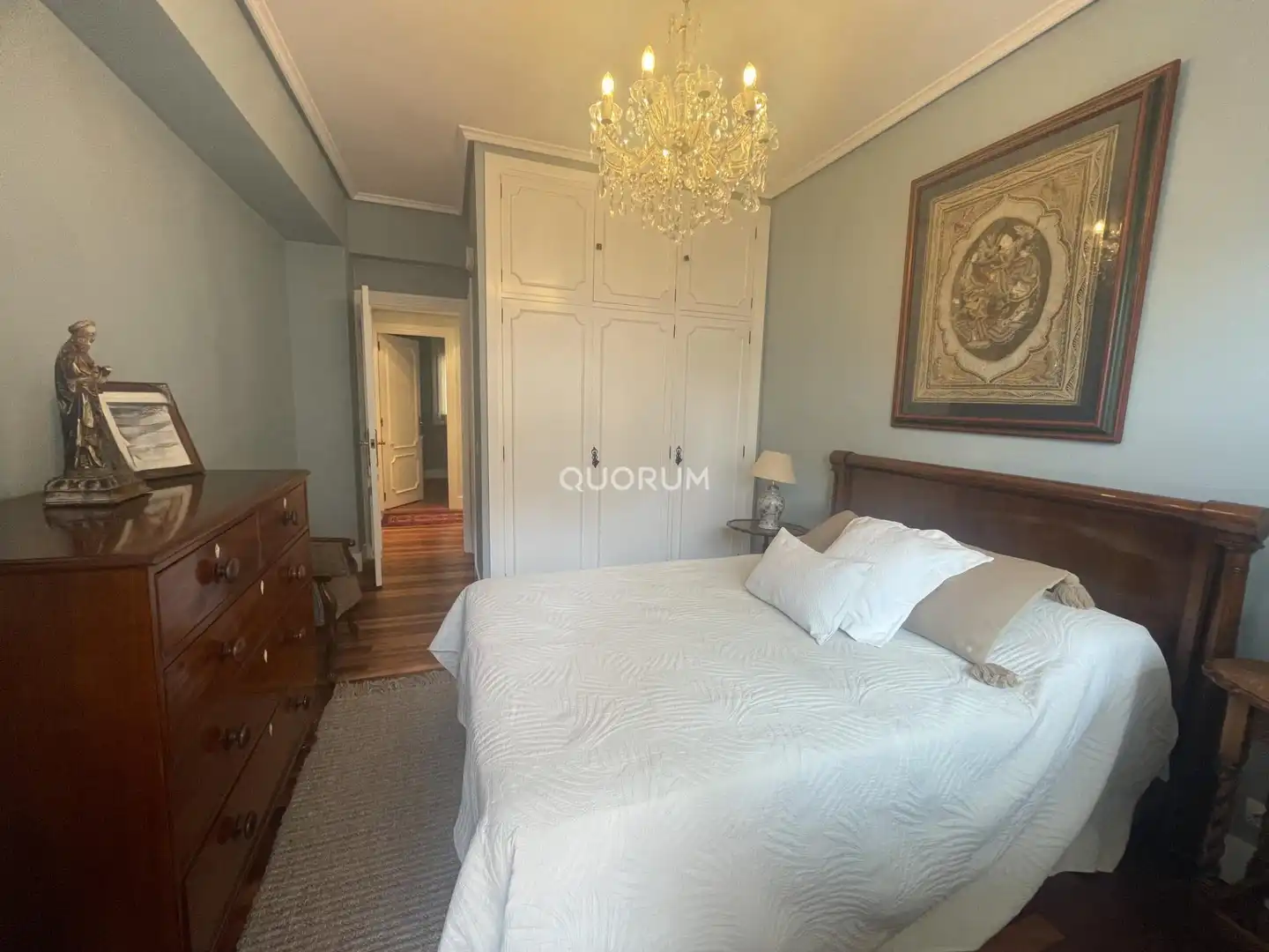 Schlafzimmer von Wohnung zum Verkauf in Getxo  mit Heizung, Terrasse und Möbliert