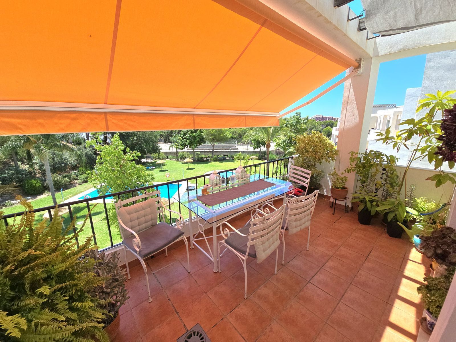 Terrace of Apartment for sale in Benalmádena  with Air Conditioner, Terrace and Storage room