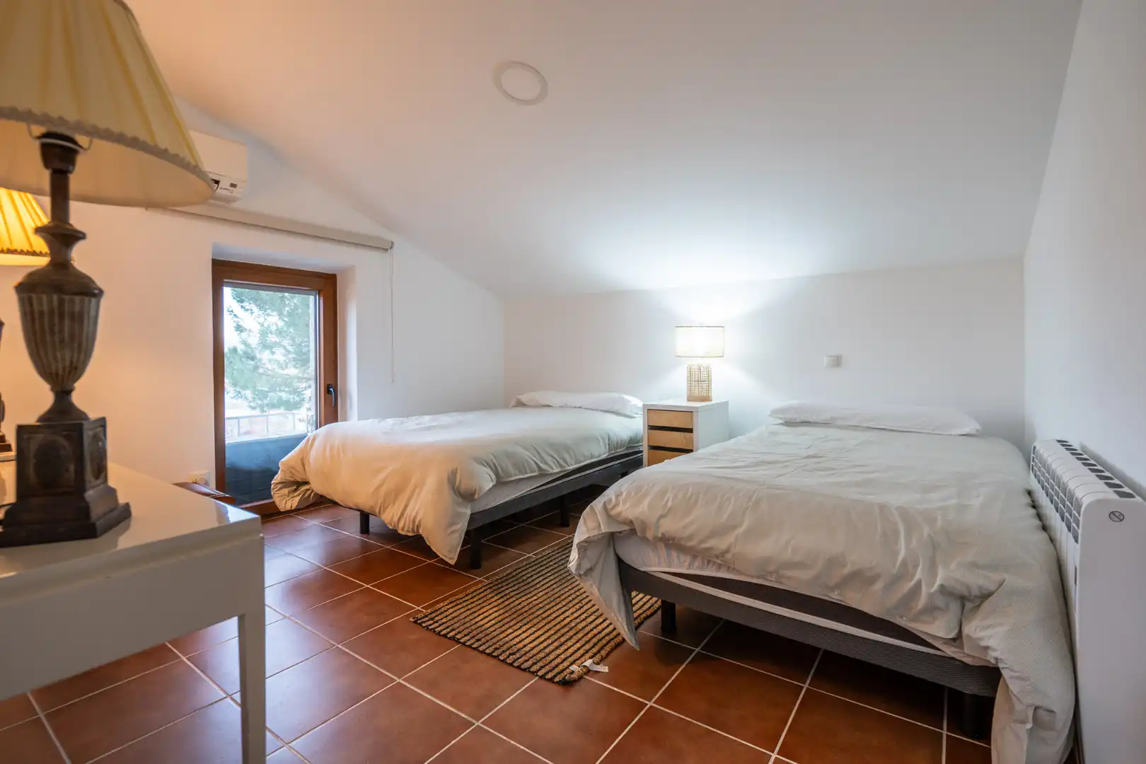 Habitación de Finca rústica en venta en Guadarrama con Aire acondicionado, Calefacción y Jardín privado