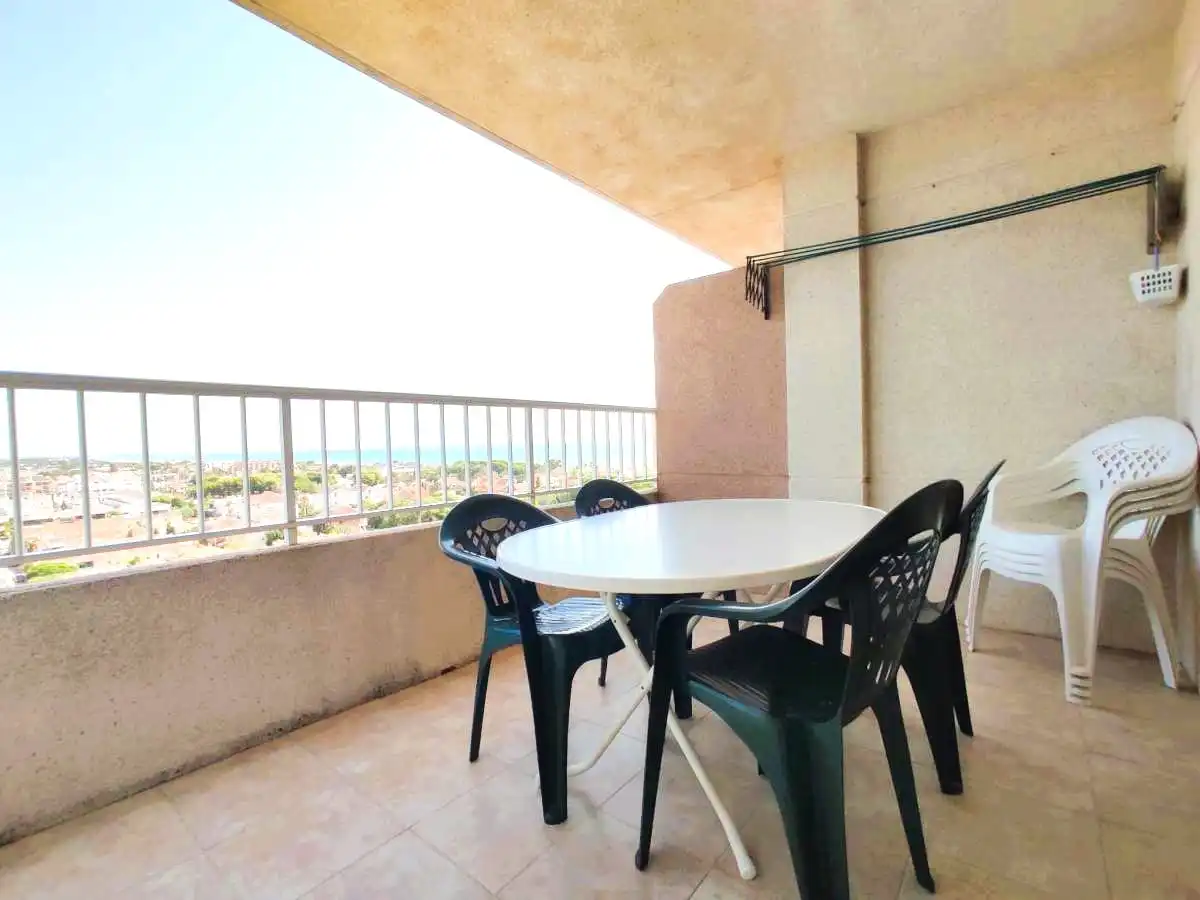 Terraza de Apartamento en venta en Canet d'En Berenguer con Terraza, Amueblado y Piscina comunitaria