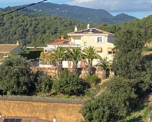 Vista exterior de Casa o xalet en venda en Santa Susanna amb Aire condicionat, Calefacció i Jardí privat