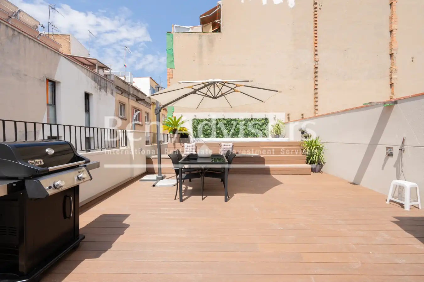 Terrace of Flat for sale in Barcelona  with Air Conditioner, Heating and Parquet flooring