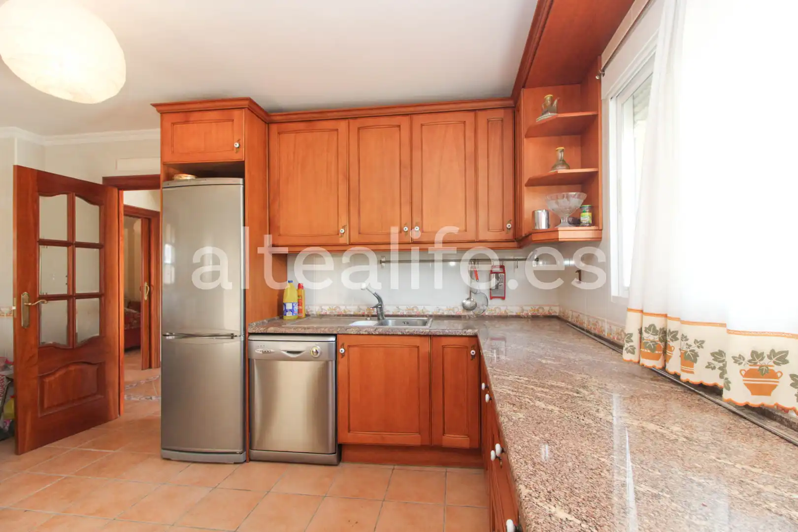 Küche von Haus oder Chalet zum Verkauf in La Nucia mit Privatgarten, Terrasse und Abstellraum