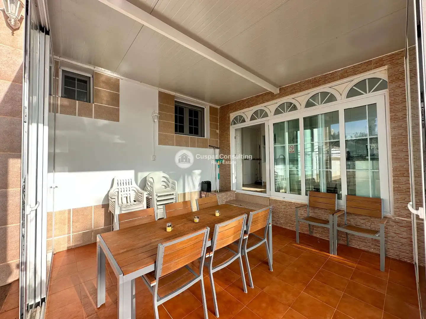 Terraza de Casa o chalet en venta en La Manga del Mar Menor con Calefacción, Terraza y Amueblado
