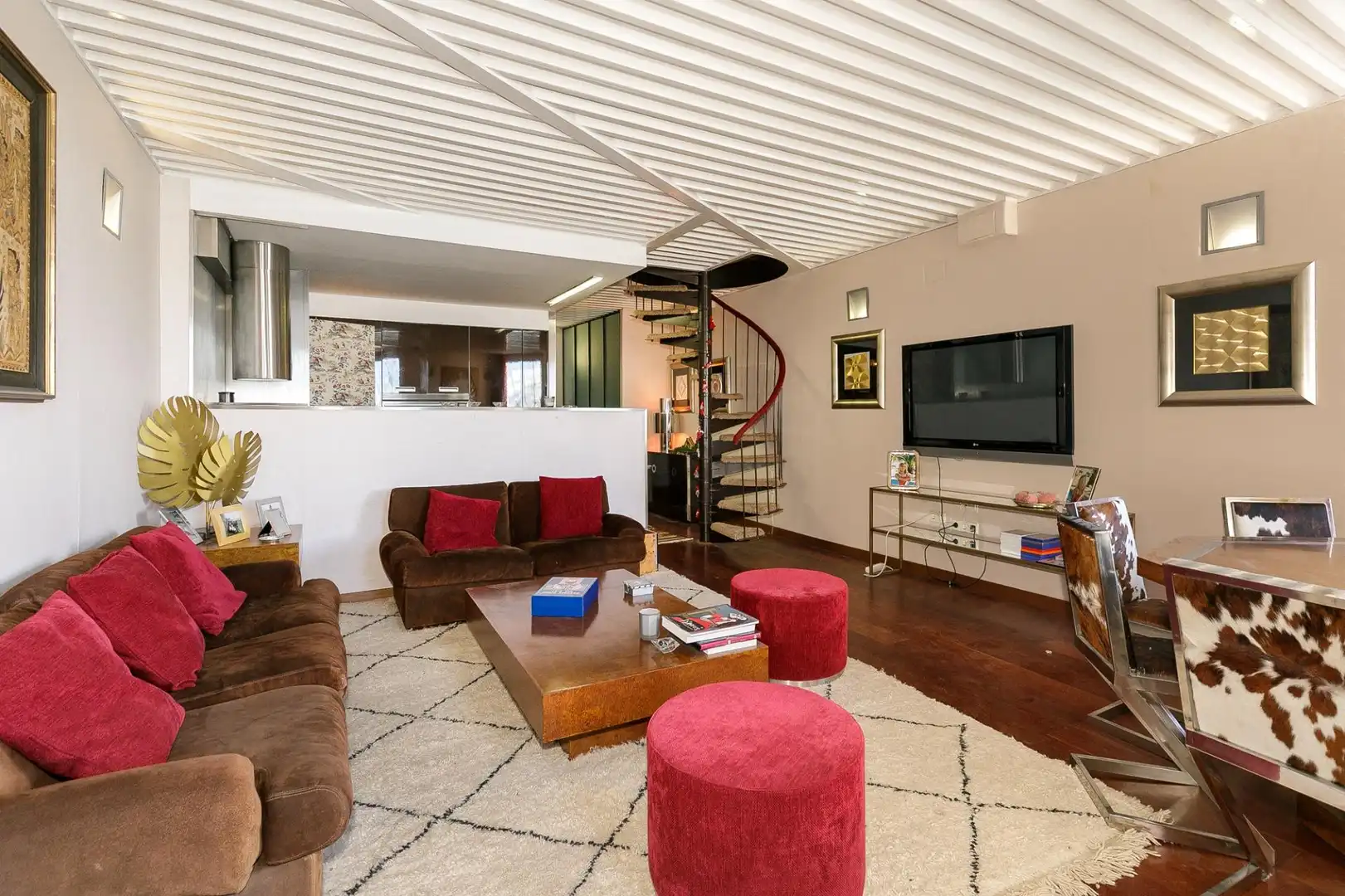 Wohnzimmer von Maisonette zum Verkauf in Sierra Nevada mit Heizung, Parkett und Abstellraum