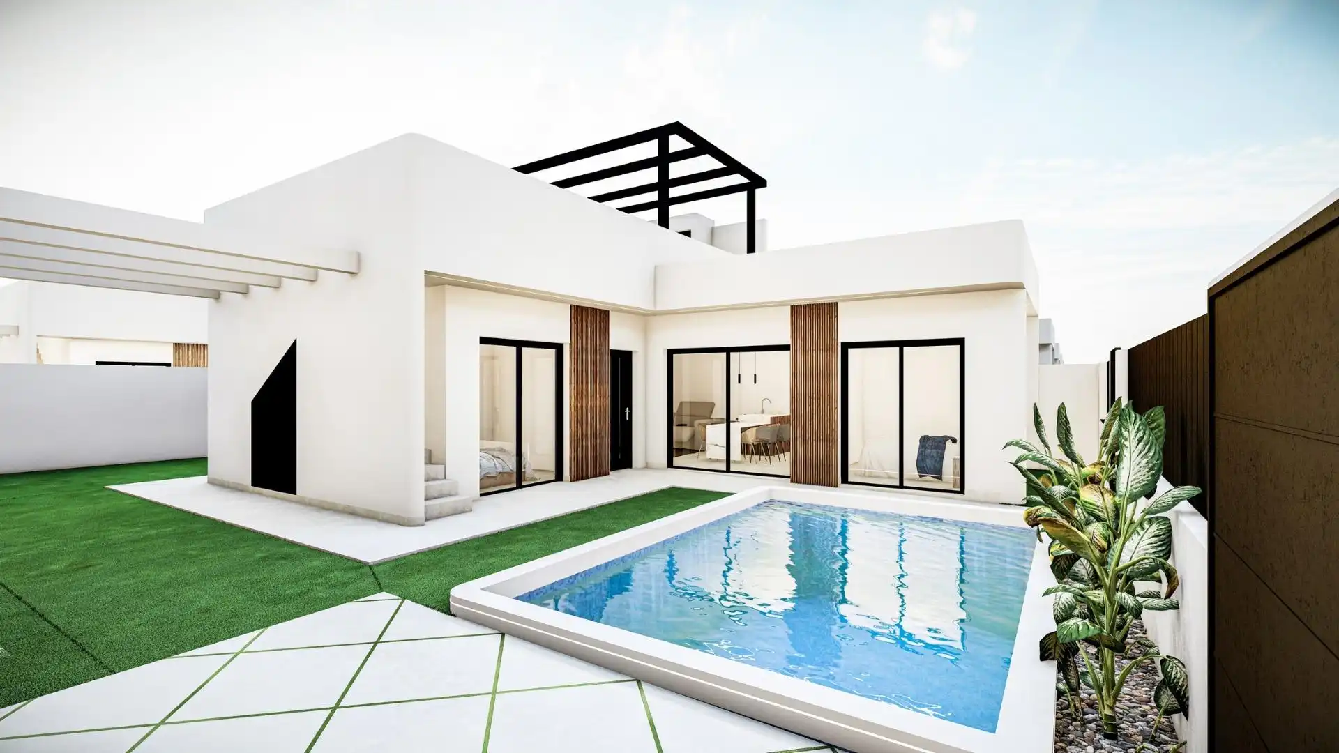Villa avec piscine à vendre à Roldán