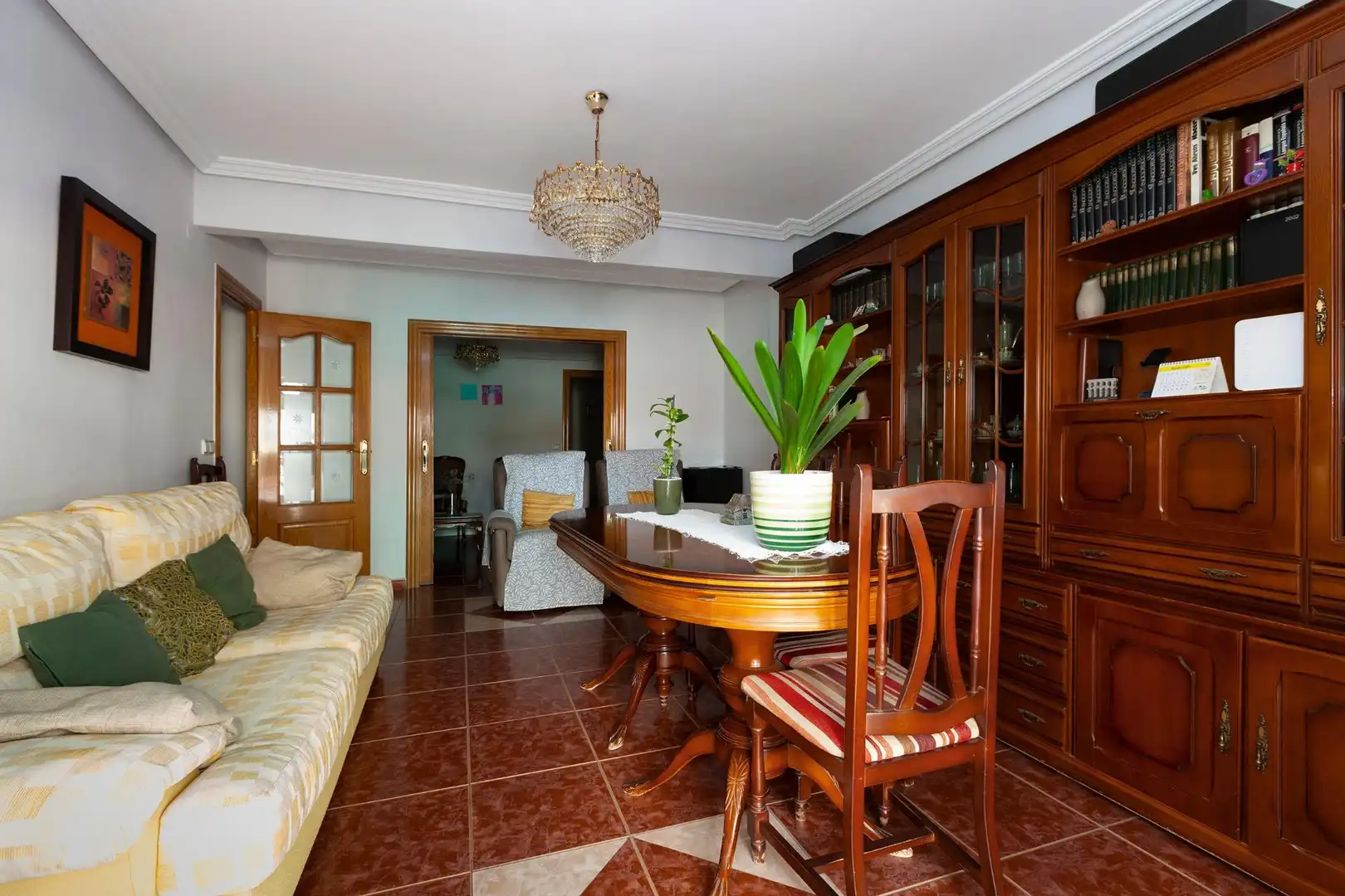 Dining room of Flat for sale in Alicante / Alacant  with Air Conditioner and Balcony