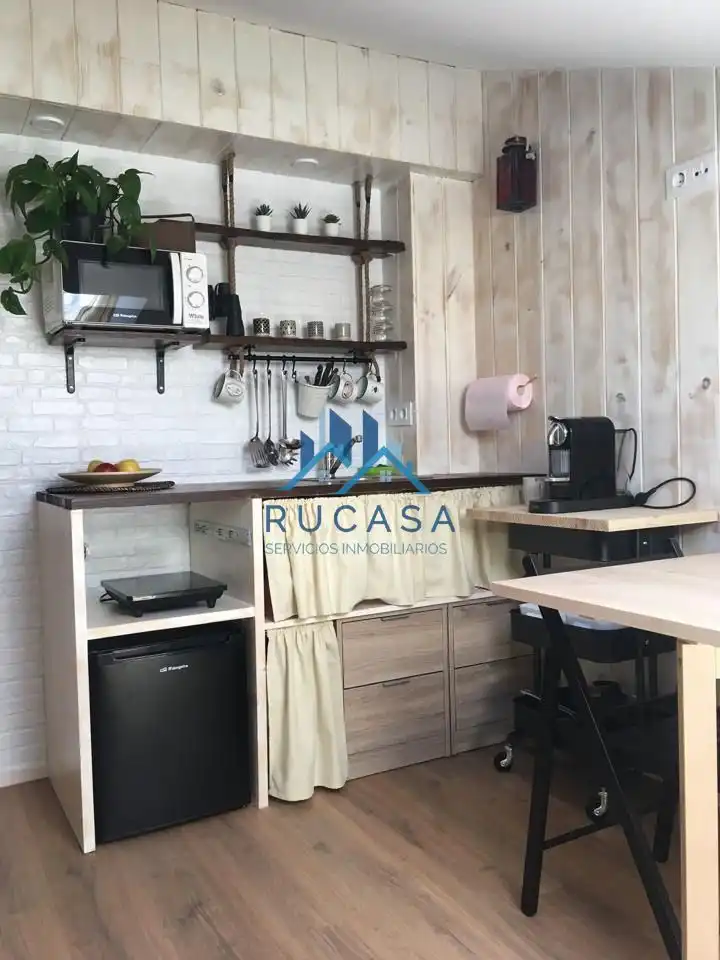 Cocina de Estudio de alquiler en San Vicente de la Barquera