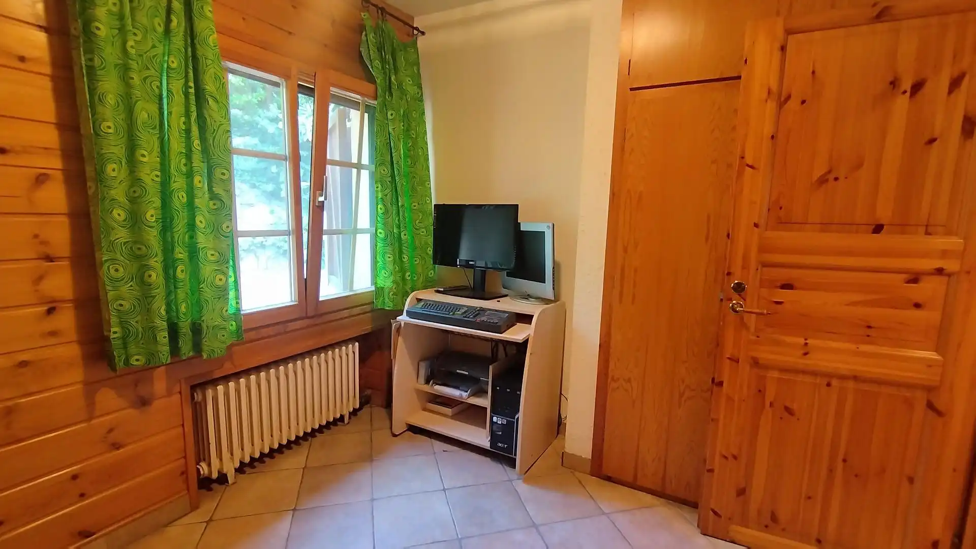 Wohnzimmer von Haus oder Chalet zum Verkauf in Sant Pere de Vilamajor mit Klimaanlage, Heizung und Privatgarten